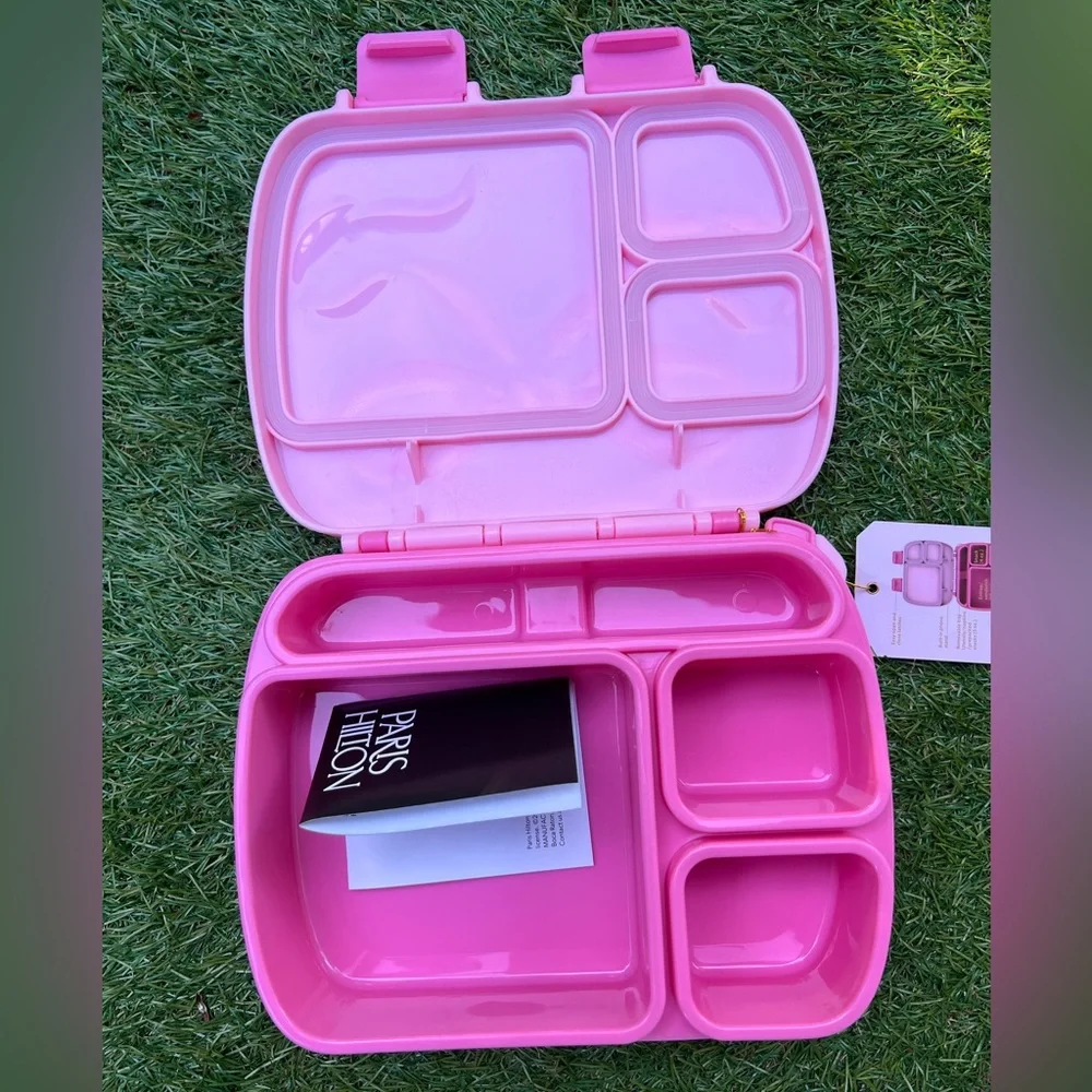 Paris Hilton Pink Bow Bento Style Box